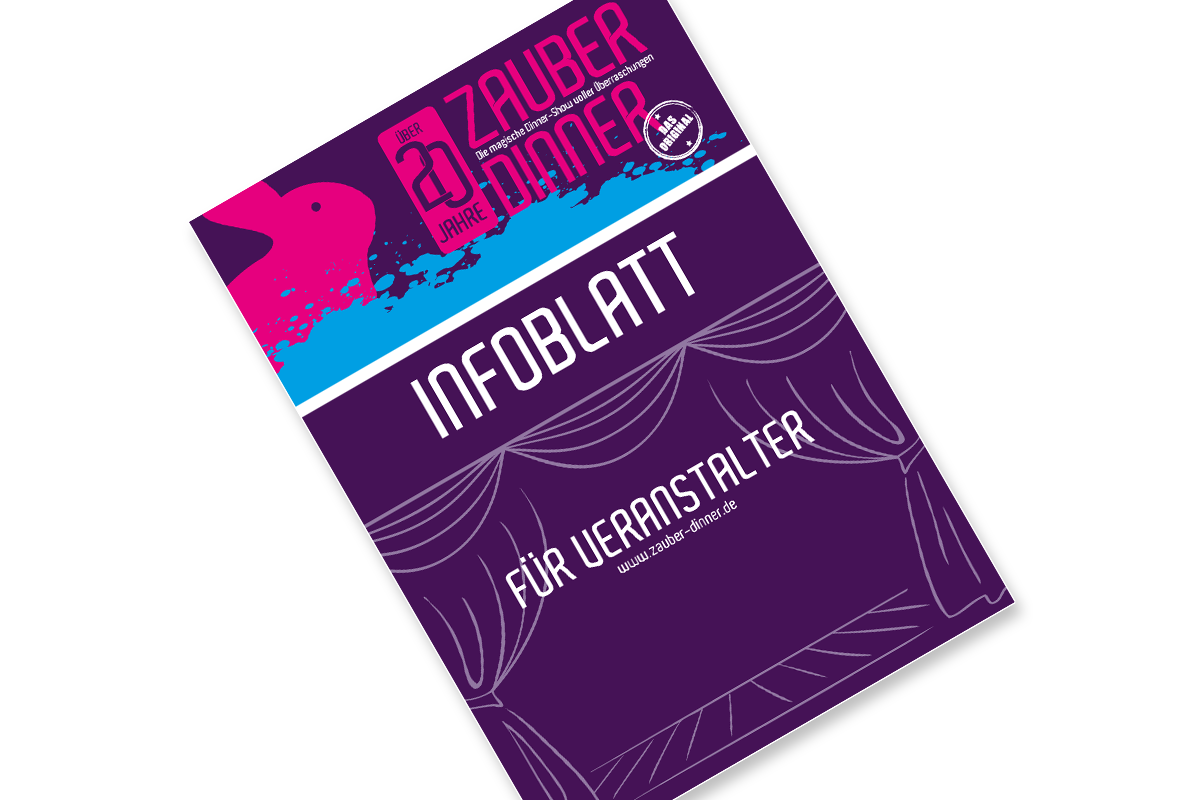 Vorschaubild des Infoblatts für Veranstalter